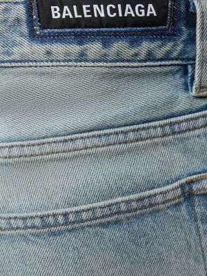 Bavlnené bootcut džínsy Balenciaga modrá
