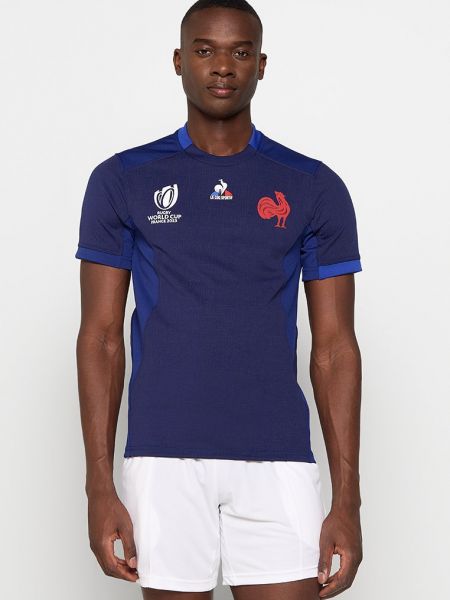 Koszulka sportowa Le Coq Sportif niebieska