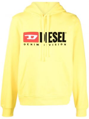 Hoodie Diesel gul