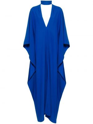 Μάξι φόρεμα από κρεπ Taller Marmo μπλε