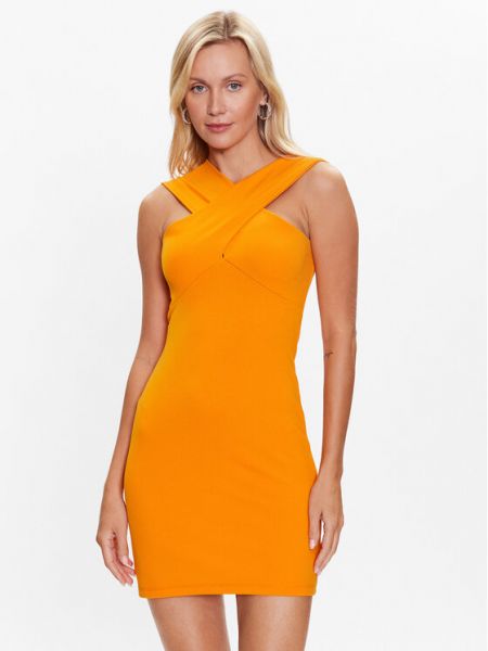 Платье Sisley оранжевое