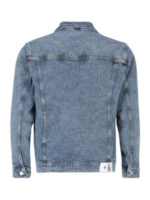 Džínsová bunda Calvin Klein Jeans Plus modrá