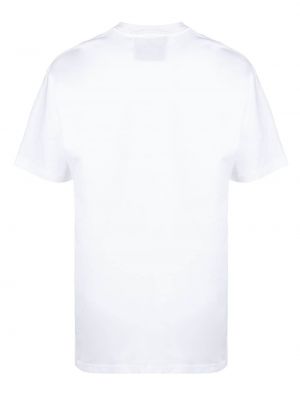 T-shirt à imprimé Moschino blanc