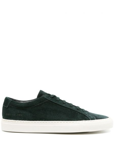 Ruskind snørebånd sneakers Common Projects grøn