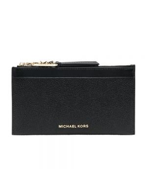 Czarny portfel skórzany Michael Kors