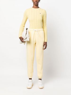 Pantalon de joggings slim à imprimé Polo Ralph Lauren jaune