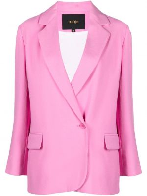 Lang blazer Maje rosa