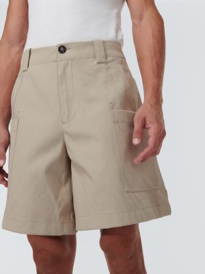 Cargo shorts aus baumwoll Bottega Veneta beige
