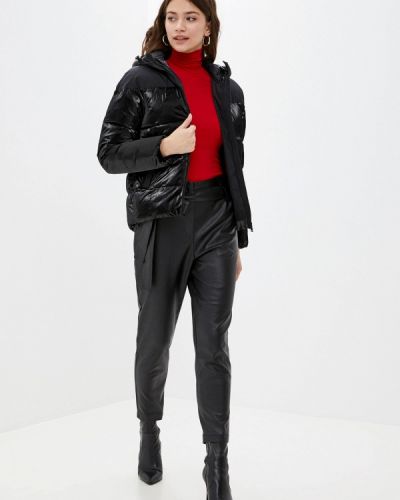 Утепленная демисезонная куртка Z-design черная