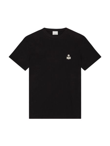 T-shirt mit rundem ausschnitt Isabel Marant schwarz