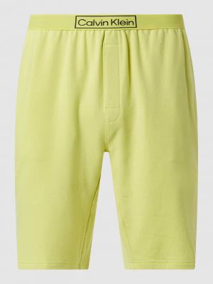 Spodnie Calvin Klein Underwear żółte