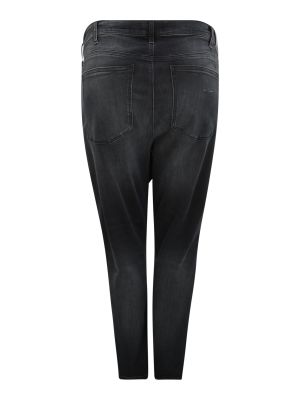 Skinny fit kavbojke Calvin Klein Jeans Plus črna