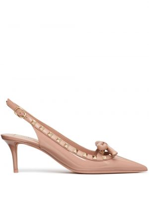 Aukštakulniai slingback Valentino Garavani smėlinė