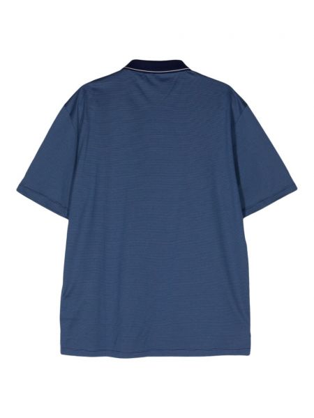 Poloshirt aus baumwoll Corneliani blau