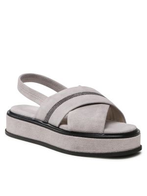 Sandalias Fabiana Filippi gris