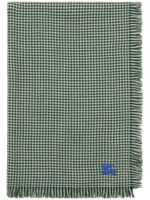 Schal mit stickerei Burberry grün