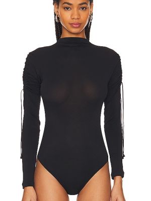 Body in jersey in crepe Wolford nero