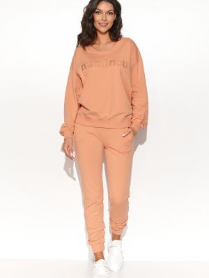 Klasické sportovní kalhoty s kapsami Numinou - oranžová