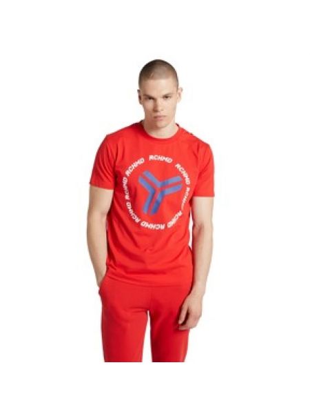 T-shirt John Richmond rouge