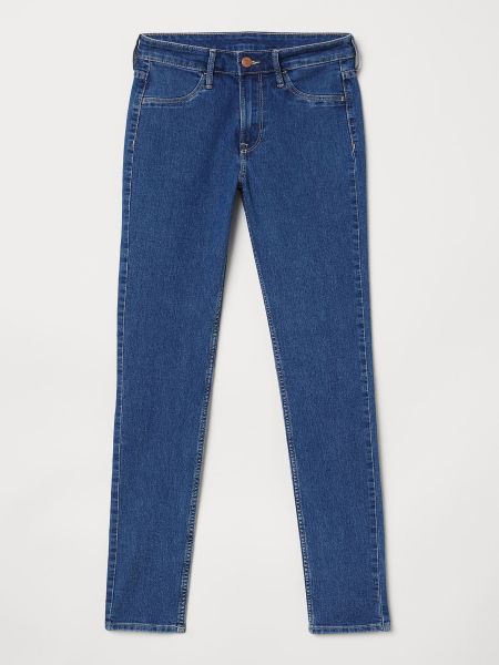 Сині прямі джинси H&m