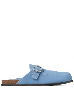 Pantofi loafer din piele de căprioară Jimmy Choo albastru