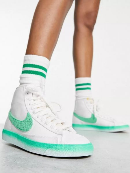 Кроссовки Nike Blazer зеленые