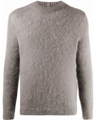 Jersey de punto de tela jersey Giorgio Armani gris