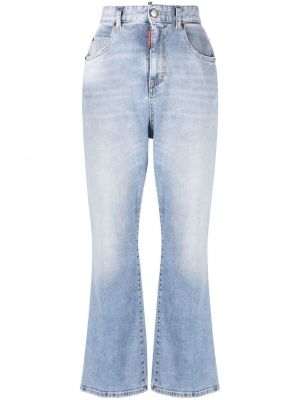 Jeans taille haute large Dsquared2