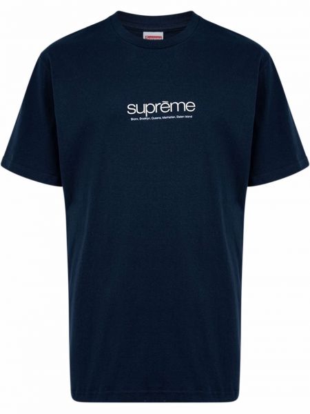 Camiseta Supreme azul