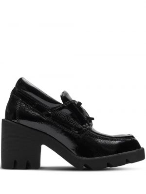 Pantofi loafer din piele Burberry negru