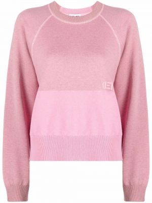 Brodert lang genser Kenzo rosa