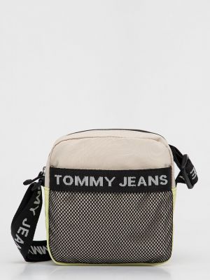 Чанта през рамо Tommy Jeans бежово