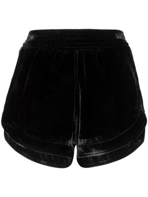 Pantaloni scurți de catifea Philipp Plein negru