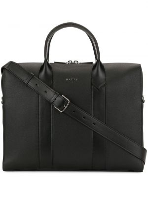 Leder laptoptasche Bally schwarz