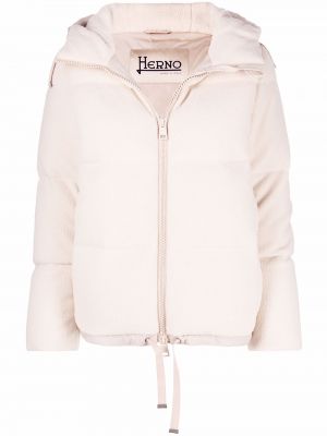 Fleece lang jakke Herno