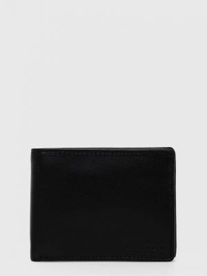 Кожаный кошелек Sisley черный