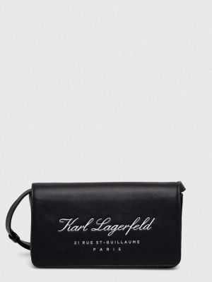 Torba na ramię Karl Lagerfeld czarna