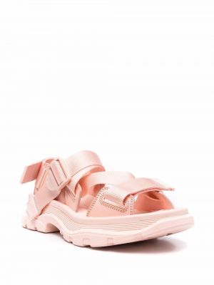 Chunky sandály Alexander Mcqueen růžové