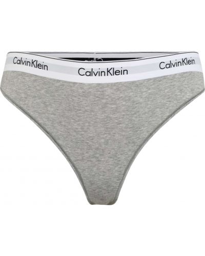 Μελανζέ τάνγκα Calvin Klein Underwear γκρι