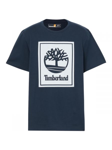 Tričko s krátkými rukávy Timberland modré