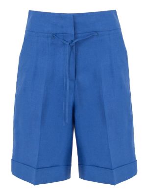 Синие шорты Peserico