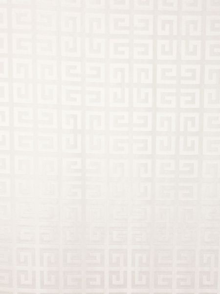 Foulard en soie à imprimé Givenchy blanc