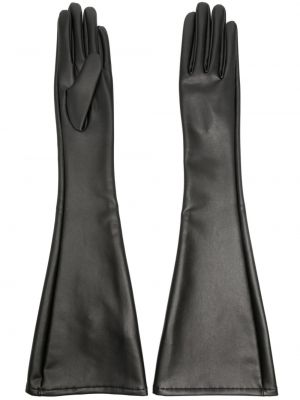 Kožené rukavice Issey Miyake čierna