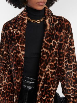 Palton cu imagine cu model leopard Dodo Bar Or