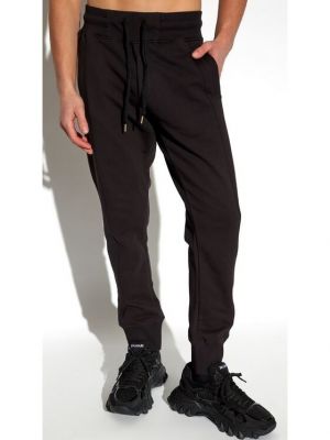 Spodnie sportowe Versace Jeans Couture czarne