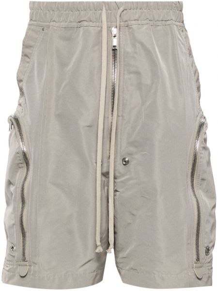 Cargo shorts mit reißverschluss Rick Owens grau