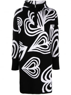 Šaty s kapucí se srdcovým vzorem Dvf Diane Von Furstenberg