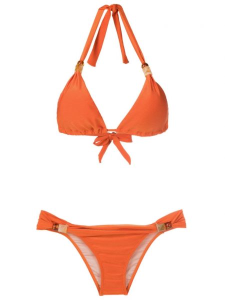 Bikini avec perles Adriana Degreas orange