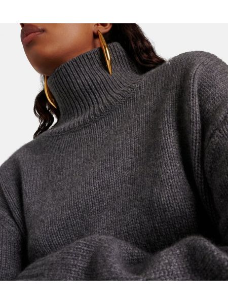 Sweter z kaszmiru Lisa Yang szary