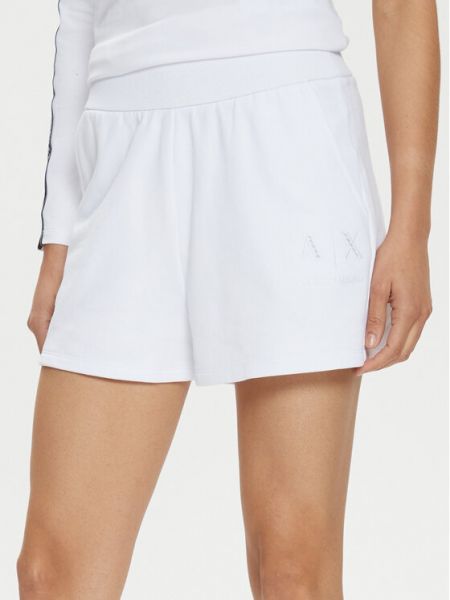 Sportske kratke hlače Armani Exchange bijela